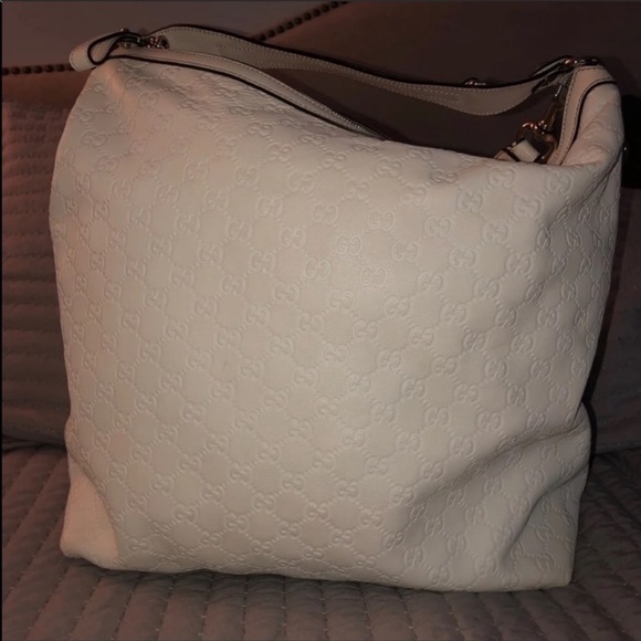 Large White Gucci Bag - Picture 3 of 8
